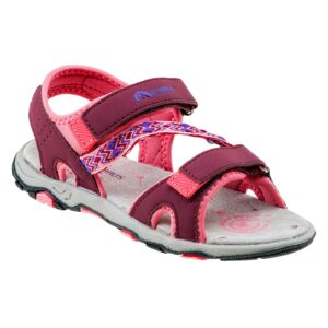Dziecięce Sandały EMELO JR ELBRUS - WATERMELON RED/VIOLET/PURPLE - outdoorowe.pl