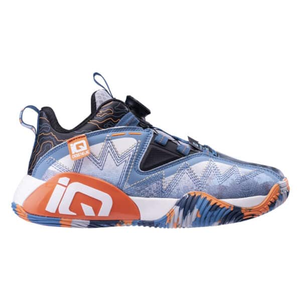 Dziecięce Buty BASKY TB IQ CROSS THE LINE - BLUE/BLACK/ORANGE - outdoorowe.pl