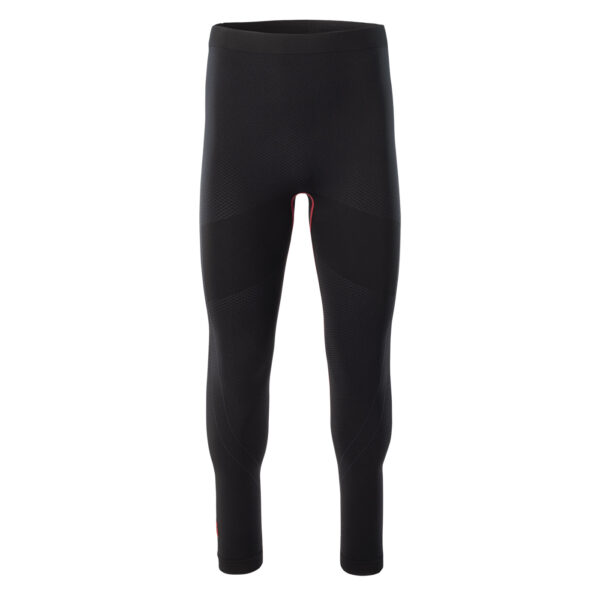 Męskie Legginsy CRUZI IQ INTELLIGENCE QUALITY - ANTHRACITE/RED - outdoorowe.pl