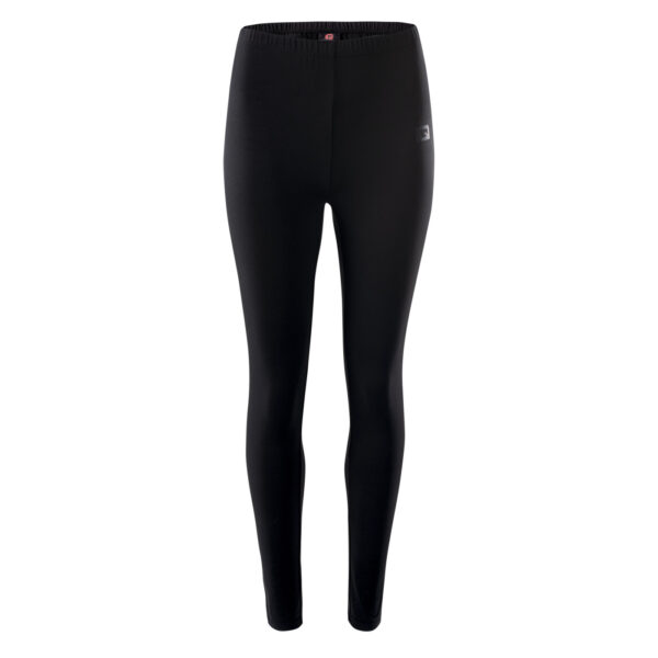 Damskie Legginsy SILKY WMNS IQ CROSS THE LINE - BLACK - outdoorowe.pl