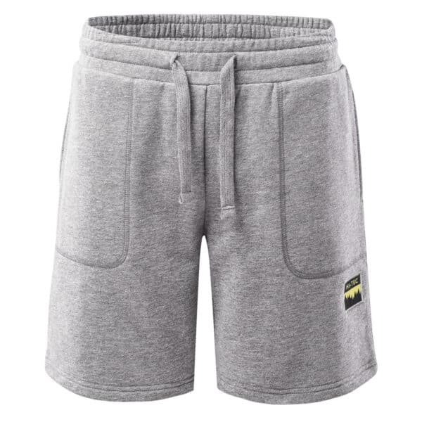 Dziecięce Spodenki AZYN JRB HI-TEC - GREY MELANGE - outdoorowe.pl