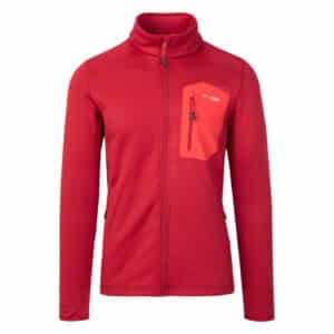 Męska Bluza NOMI POLARTEC ELBRUS - CHILLI PEPPER/FALME SCARLET - outdoorowe.pl