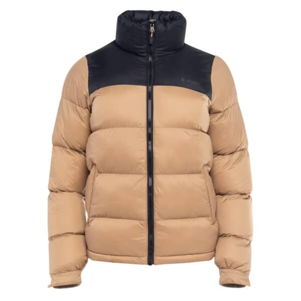 Damska Kurtka zimowa pikowana LADY FOWELLA HI-TEC - NATURAL/BLACK - outdoorowe.pl