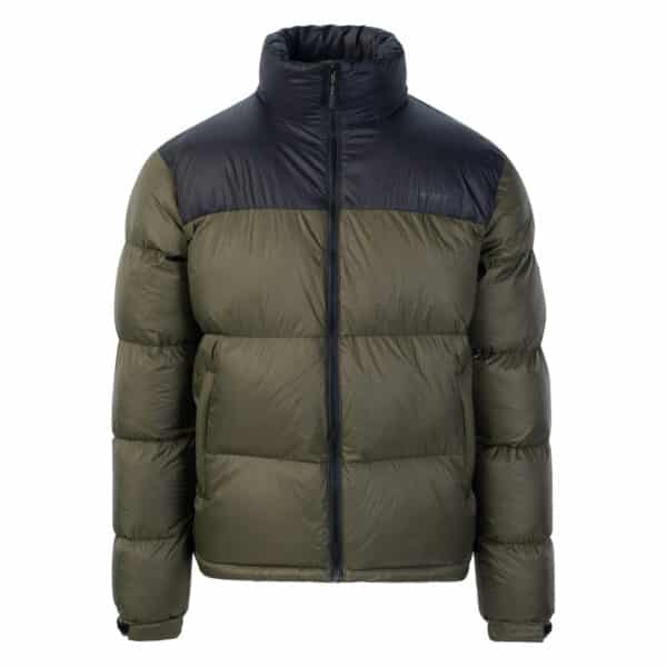 Męska Kurtka zimowa pikowana FOWEL HI-TEC - GRAPE LEAF/BLACK - outdoorowe.pl